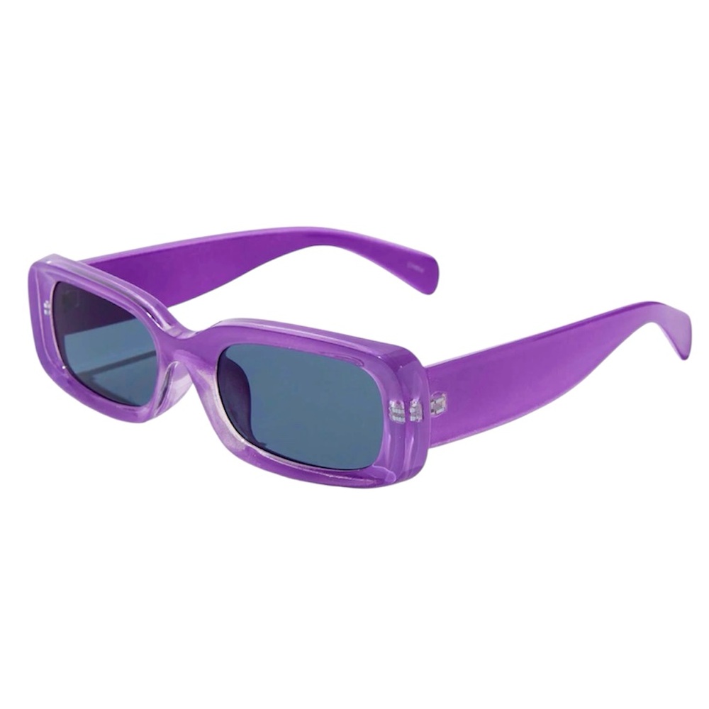 Purple Rectangle Sunglasses - NWT